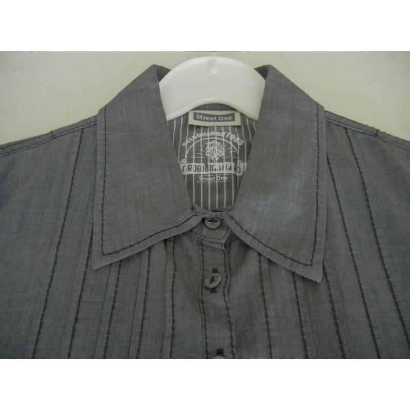 Grijze blouse dames - merk Street One - maat 38
