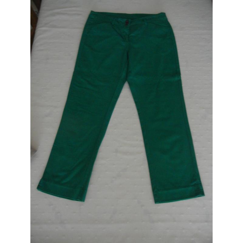 Groen 3/4 broek dames - merk Vero Moda - maat 38