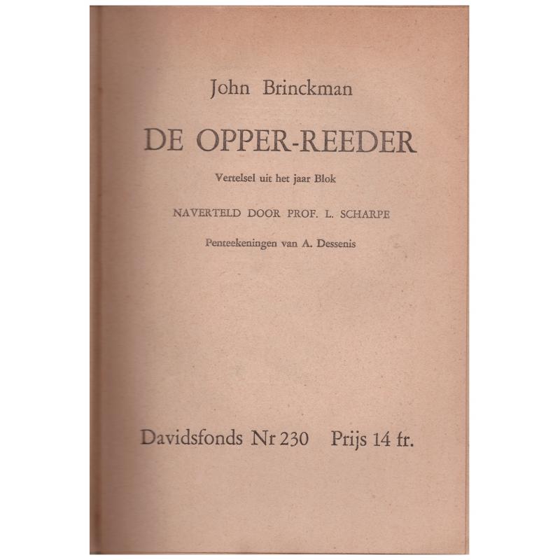 John Brinckman - De opperreeder