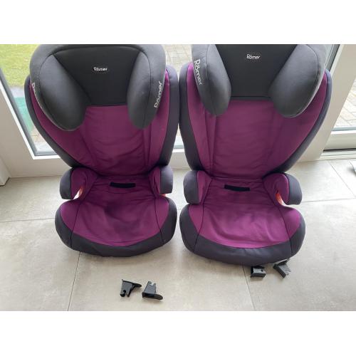 2 Autostoelen met isofix