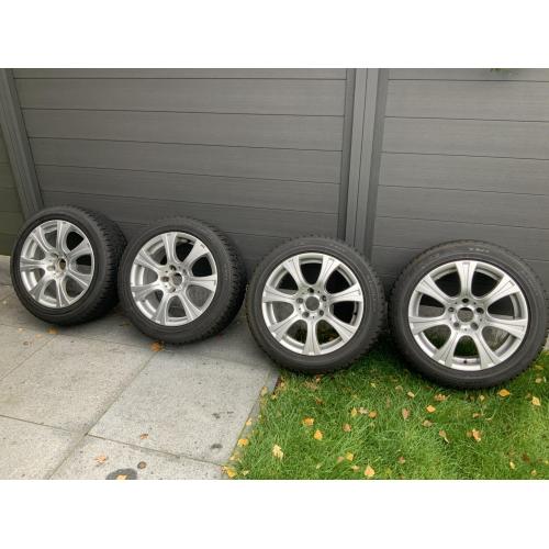 Winterbanden 225/55R17 RFT profiel7mm velgen 17” steek5x120 ET34