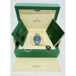 Rolex day date 40 - 228239 -white gold - blue dial