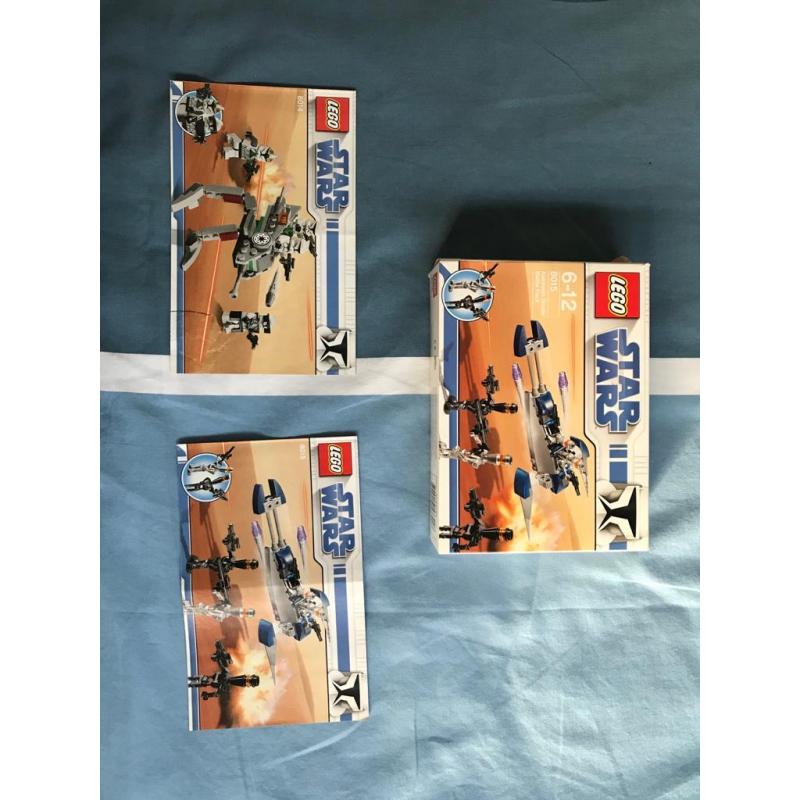 Lego Star Wars 8014 & 8015