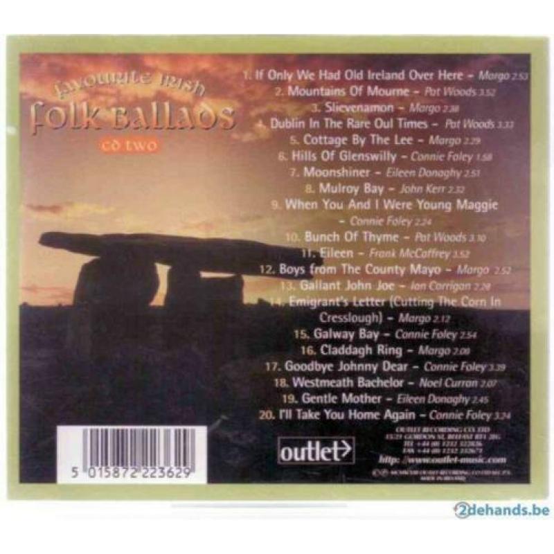 Favourite Irish Folk Ballads (3 CDs)