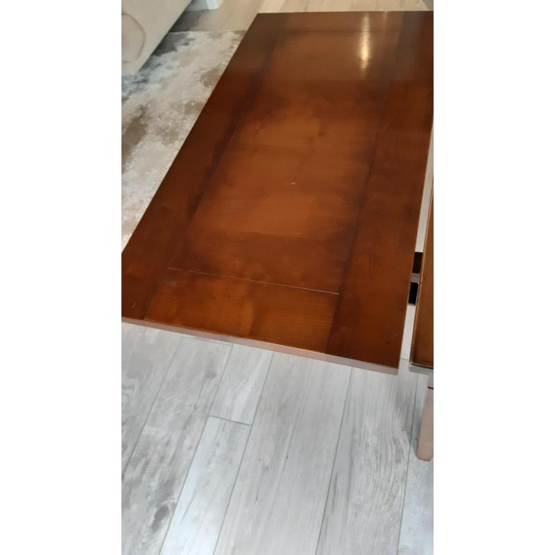 Eettafel kersenhout met verlengstukken