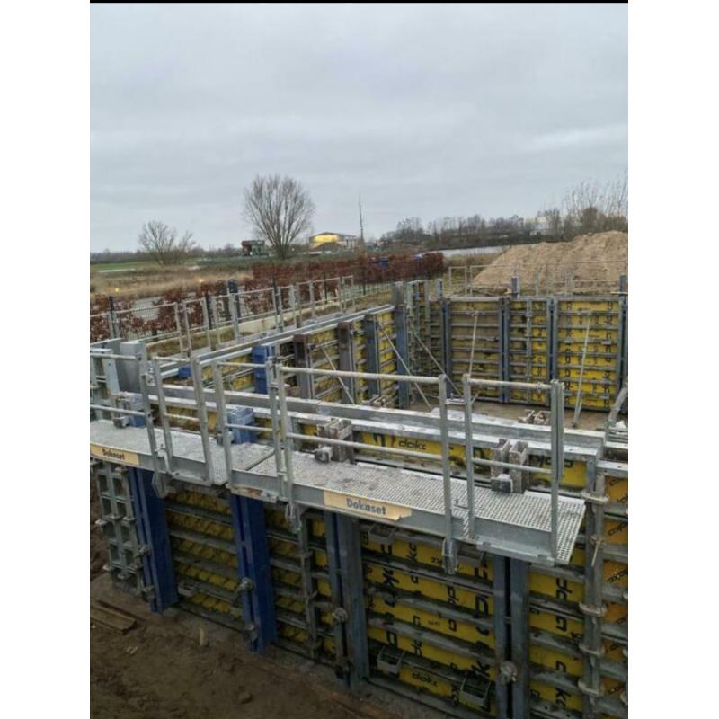 300m2 Betonbekisting Kelderwanden Bekisting Beton