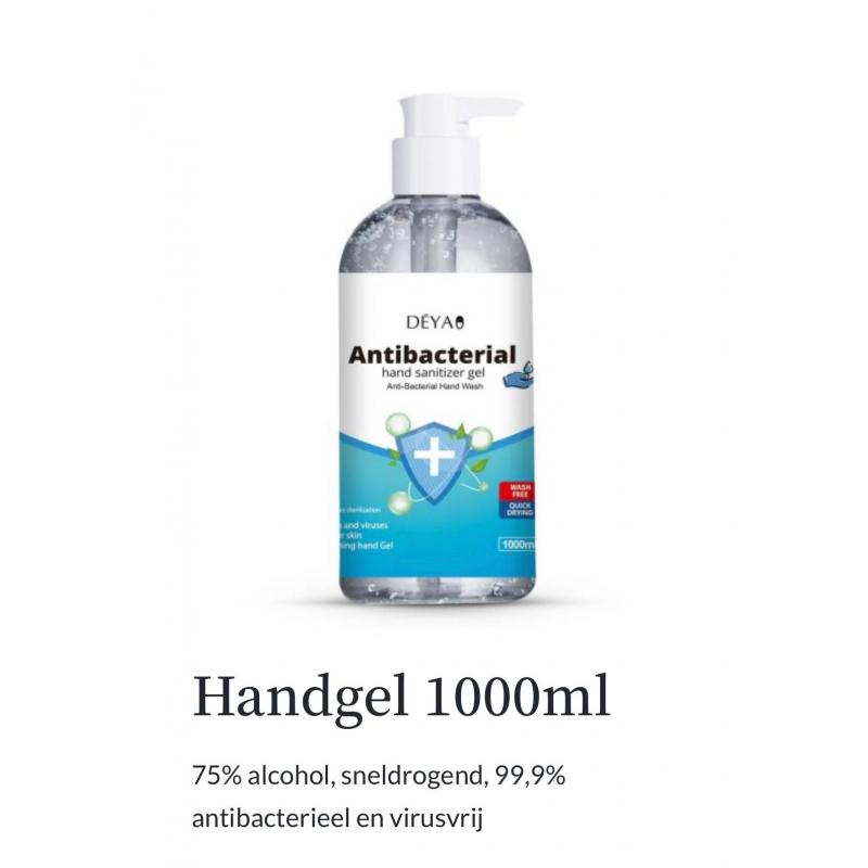 Hygiënische handgel en spray