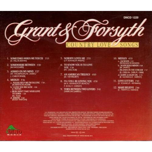 Grant & Forsyth – Country Love Songs