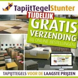 Nieuwe vloer? Neem Tapijttegels! TIJDELIJK GRATIS LEVERING!