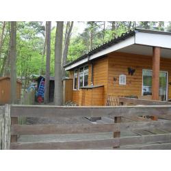 Mooi chalet/vakantiehuis op camping Jocomo Lanaken te koop