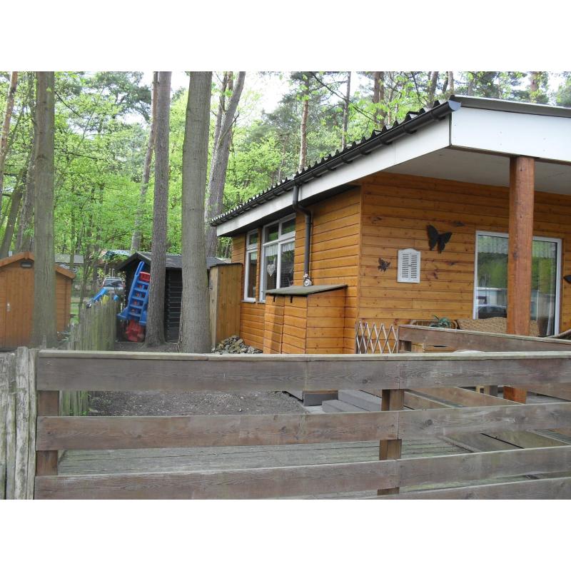 Mooi chalet/vakantiehuis op camping Jocomo Lanaken te koop