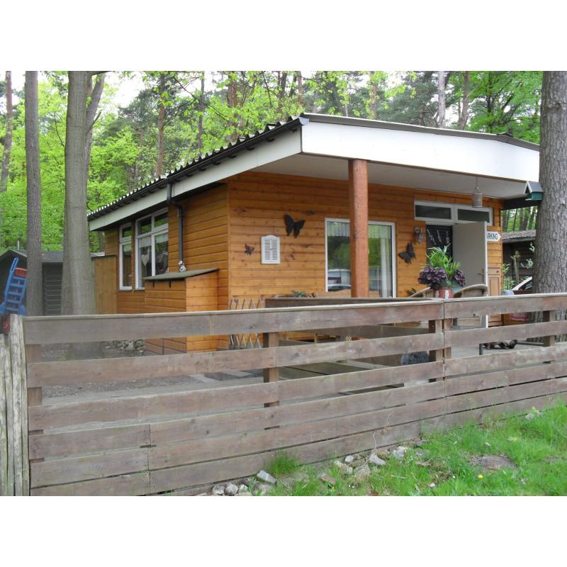 Mooi chalet/vakantiehuis op camping Jocomo Lanaken te koop