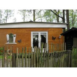 Mooi chalet/vakantiehuis op camping Jocomo Lanaken te koop