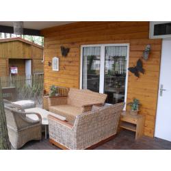 Mooi chalet/vakantiehuis op camping Jocomo Lanaken te koop