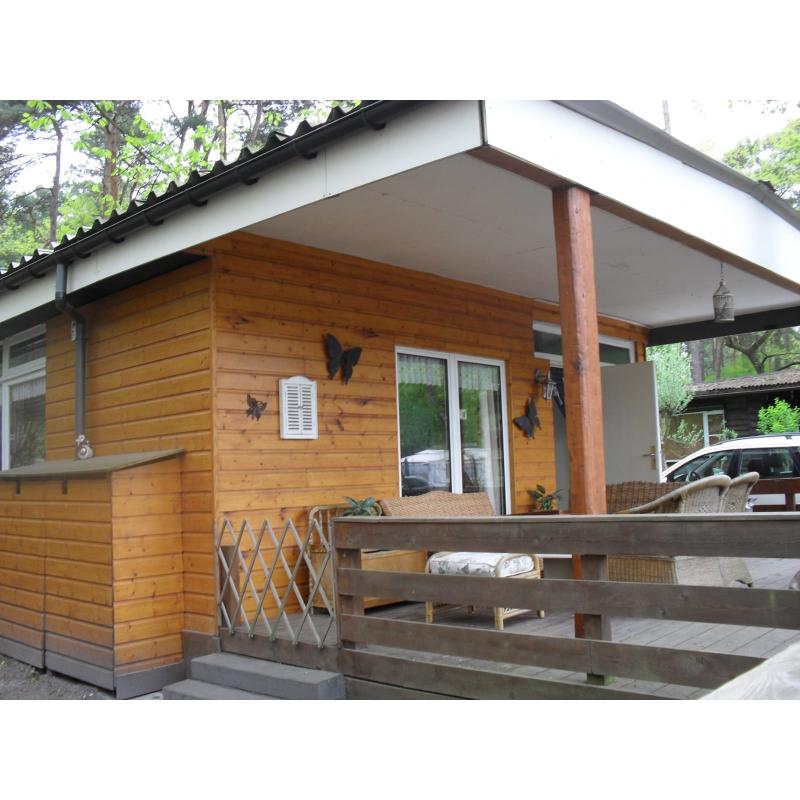 Mooi chalet/vakantiehuis op camping Jocomo Lanaken te koop