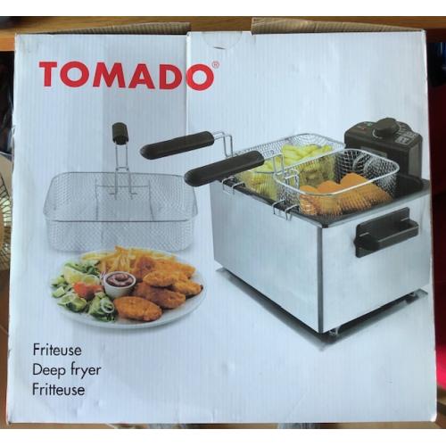 Tomado dubbele friteuse spiksplinternieuw