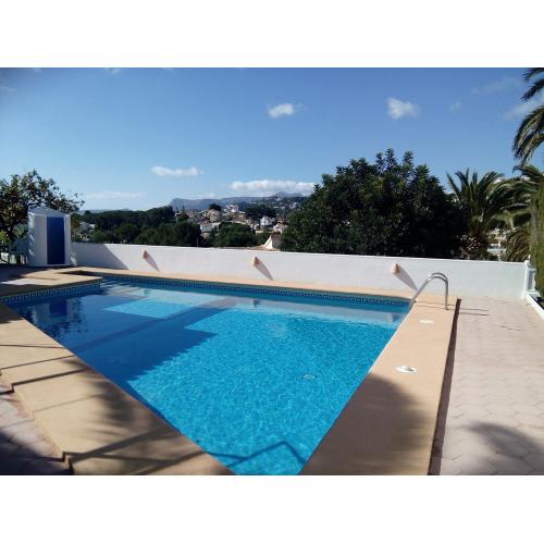 spanje costa blanca moraira villa 6personen 3 slpk 2 badk privaat zwemb