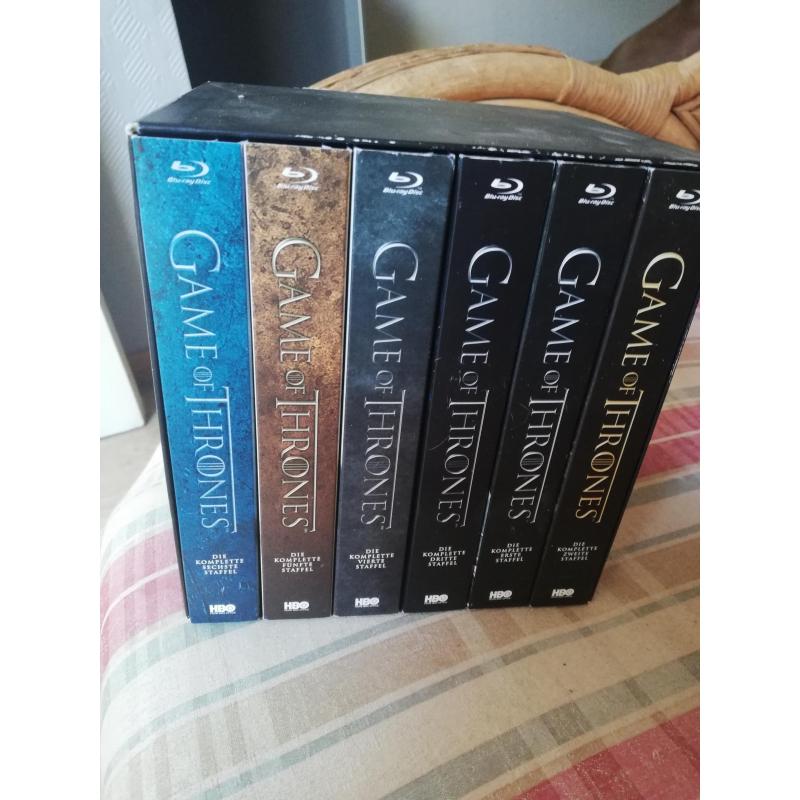 Game of thrones S 1 - 6 Bluray