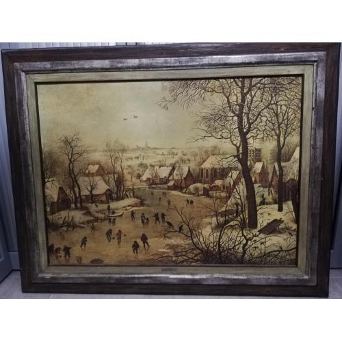 Pieter Bruegel de oude Winterlandschap