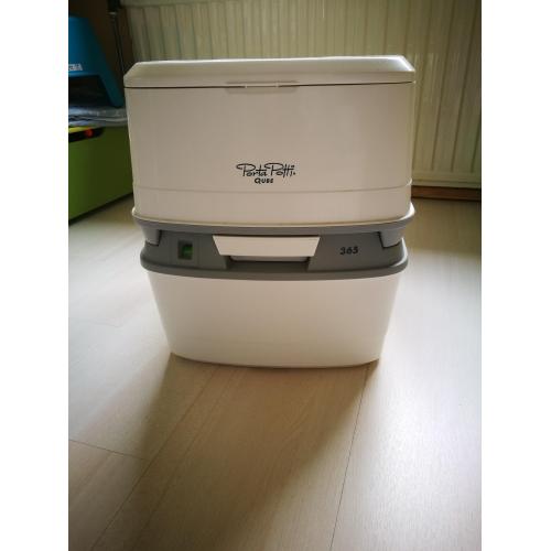 Te koop chemisch toilet, merk Thetford porta potti Qube 365