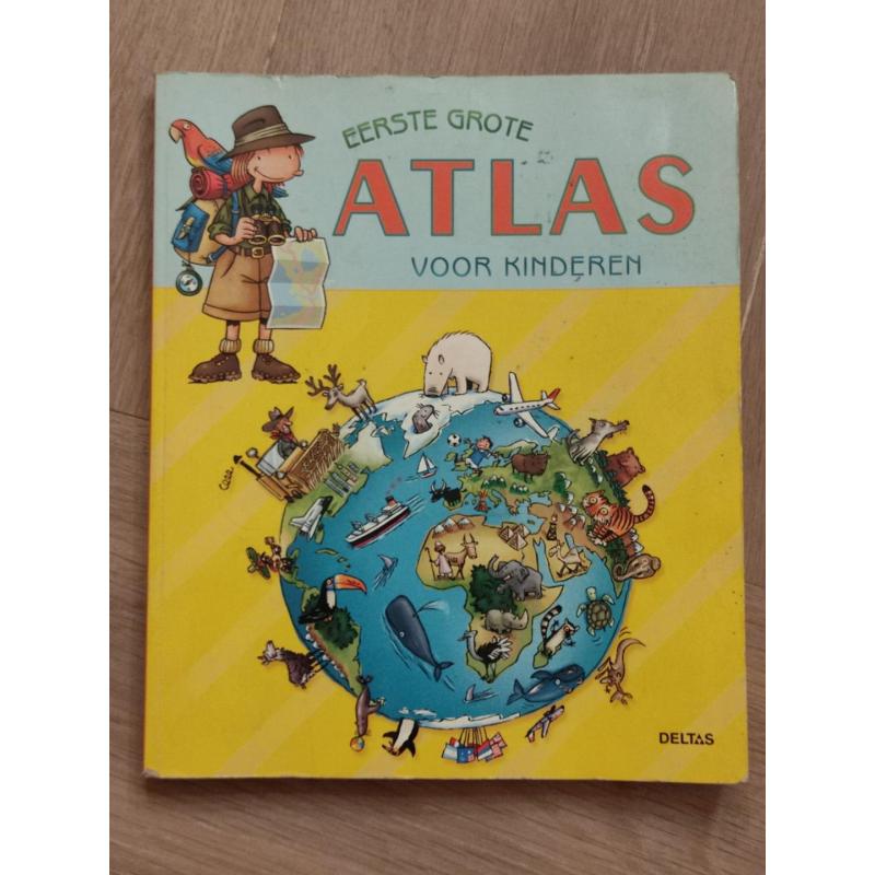 EERSTE GROTE ATLAS VOOR KINDEREN