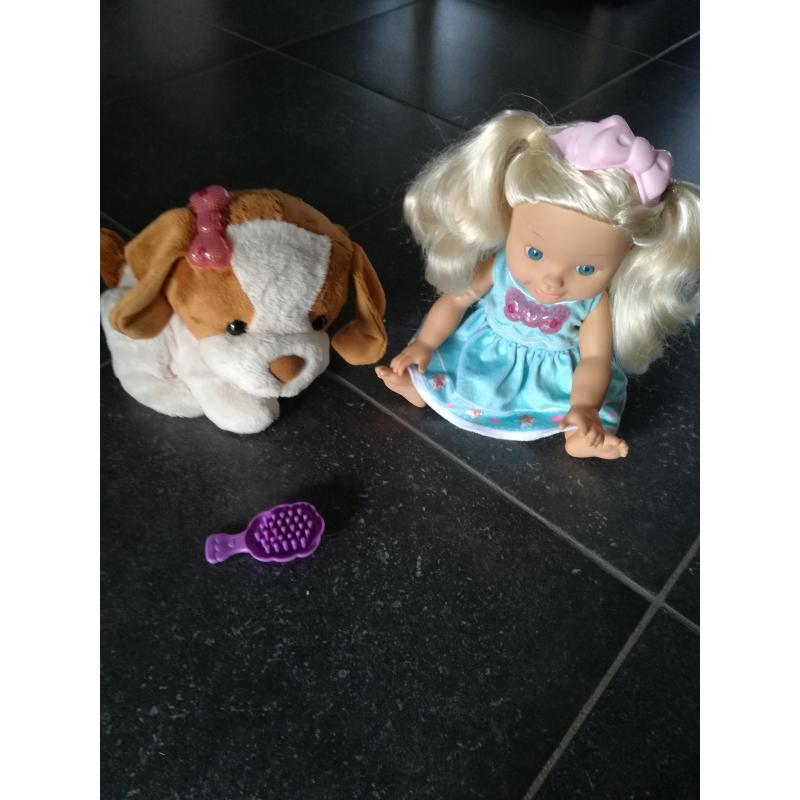 lizzy en haar puppyvriendje