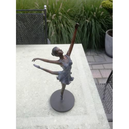beeld bronzen ballerina