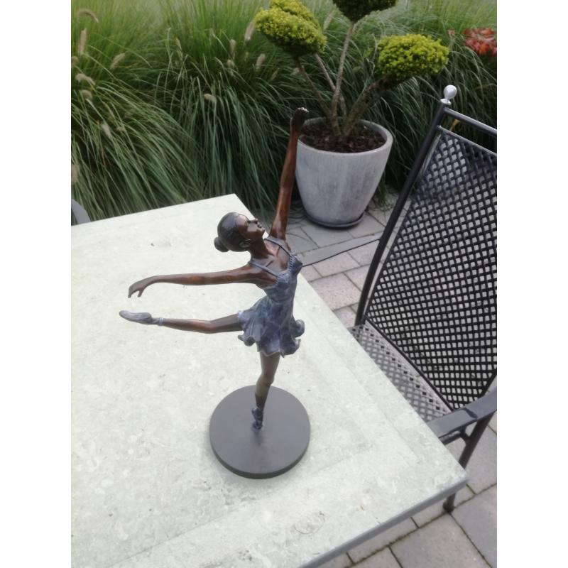 beeld bronzen ballerina