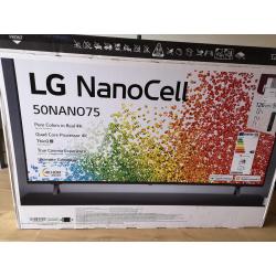 LG nanocell tv 50inch