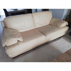 Lederen salon van Natuzzi te koop