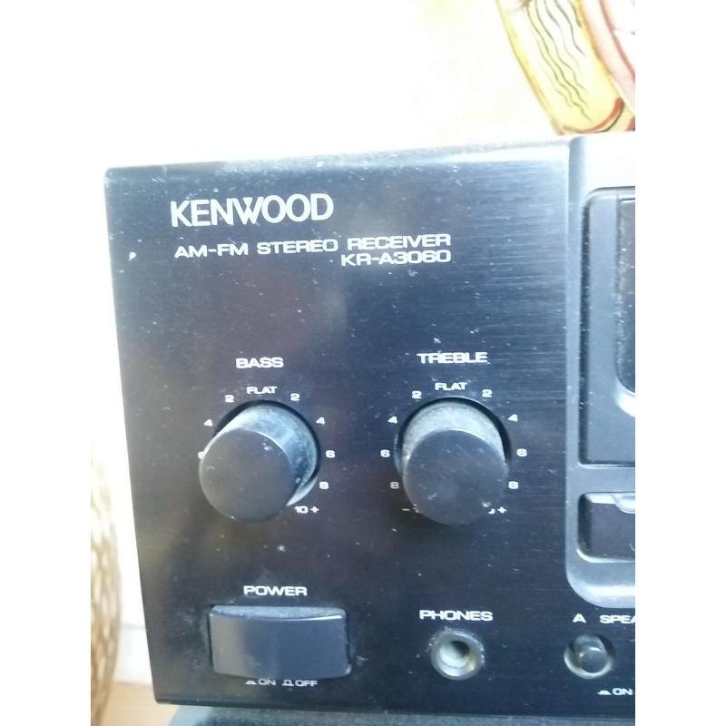 STEREOKETEN KENWOOD   B&W SPEAKERS