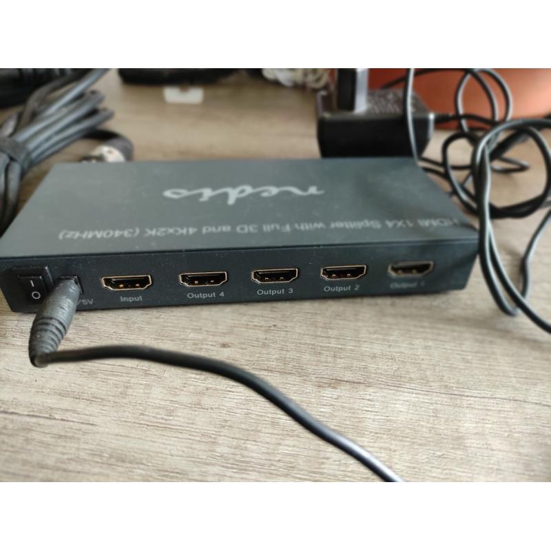 HDMI splitters Lindy en Nedis inc. hdmi kabels