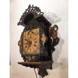 Friesian “Stoelklok” pendulum clock