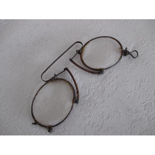 antieke opzet bril