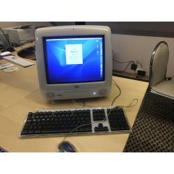 Vintage iMac PowerPC G3 Met bloemmotief