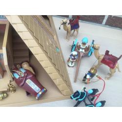 Playmobile PYRAMIDE 4240 met extra span en kamelen