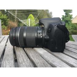 Canon EOS800D met lens 18-135mm