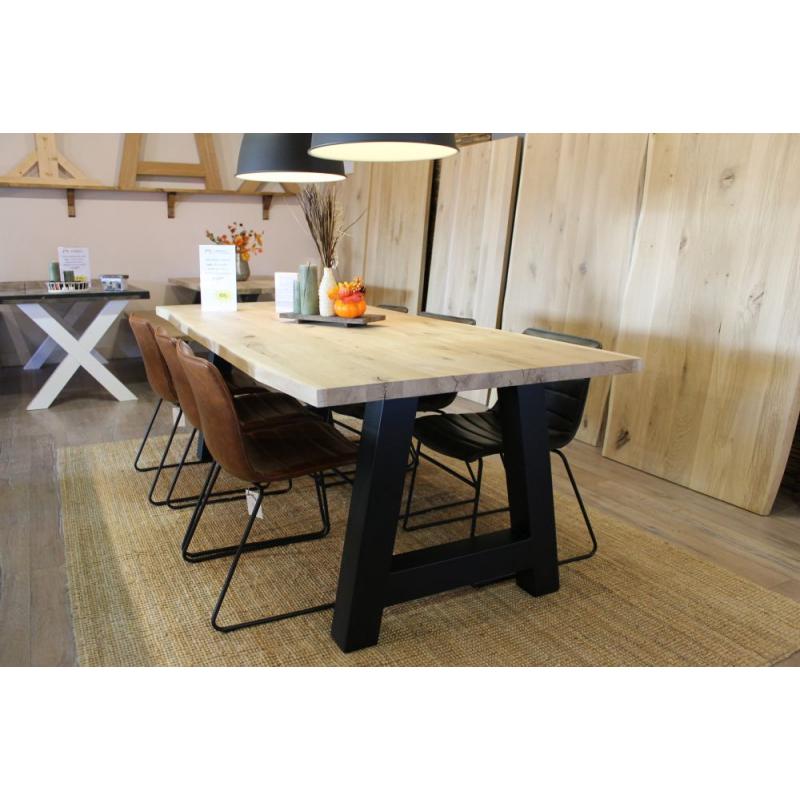 Grote sterke steigerhouten tafel nu 289,- ACTIE WEEK!