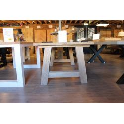 Sensationele actie sterke steigerhouten tafel €129