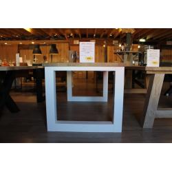 GRATIS LEVERING! Robuuste steigerhouten tafel nu 299,-