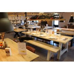 Sensationele actie steigerhouten tafel nu €129