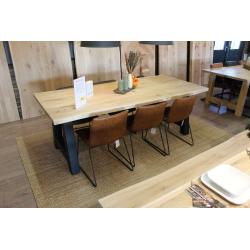 Gigantische actie rustieke steigerhouten tafel €129