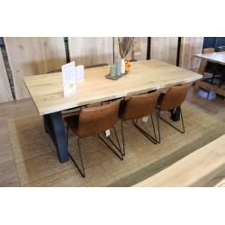 Gigantische actie luxe steigerhouten tafel €129