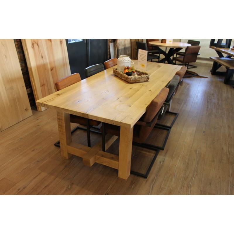 Sale leegverkoop moderne steigerhouten tafel nu 299