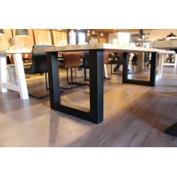 Grote sterke steigerhouten tafel nu 289,- ACTIE WEEK!