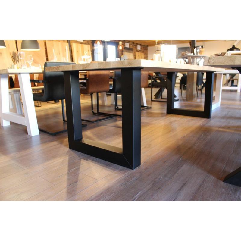 Grote sterke steigerhouten tafel nu 289,- ACTIE WEEK!