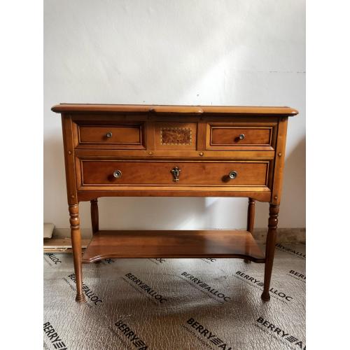 Commode ladekastje kersenhout BARRE DUGUE ‘commode de hal Tendance’ - vintage