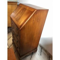 Ladekastje eik secretaire - vintage