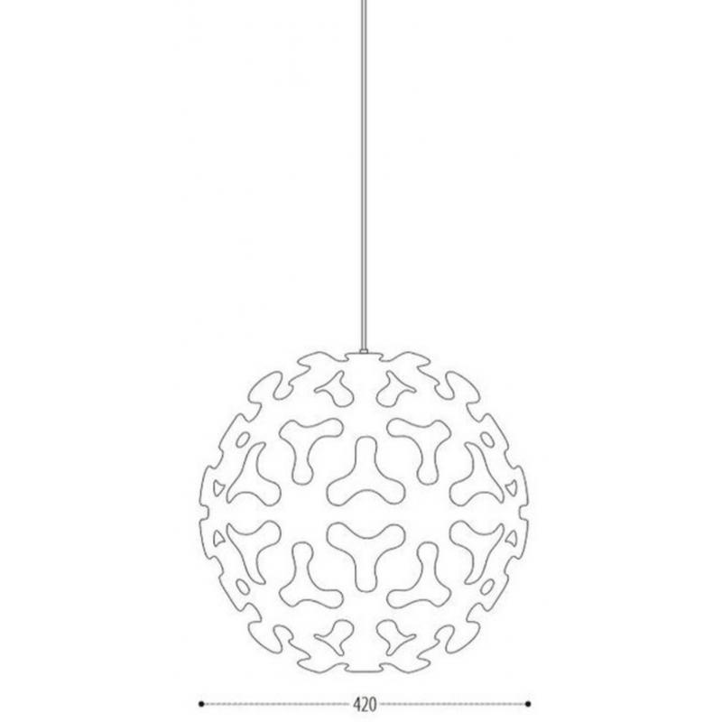 Hoppy designer licht light hanglamp - wit white