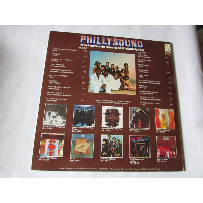 PHILLY SOUND, THE FANTASTIC SOUND OF PHILADELPHIA,  LP